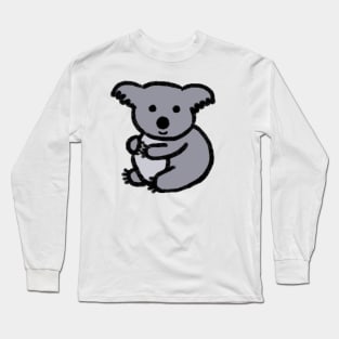 Cute Koala Long Sleeve T-Shirt